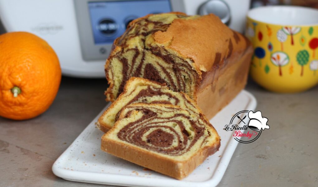 PLUMCAKE BICOLORE ALL'ARANCIA BIMBY