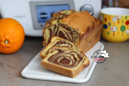 PLUMCAKE BICOLORE ALL'ARANCIA BIMBY