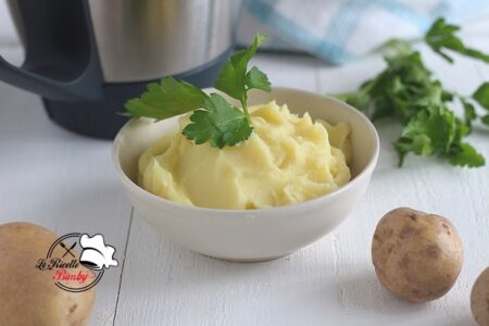 PURE’ DI PATATE SENZA LATTOSIO RICETTA BIMBY