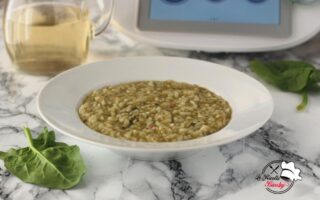 RISOTTO CON SPINACI E PANCETTA BIMBY