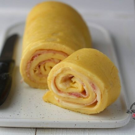 ROTOLO DI FORMAGGIO E PROSCIUTTO