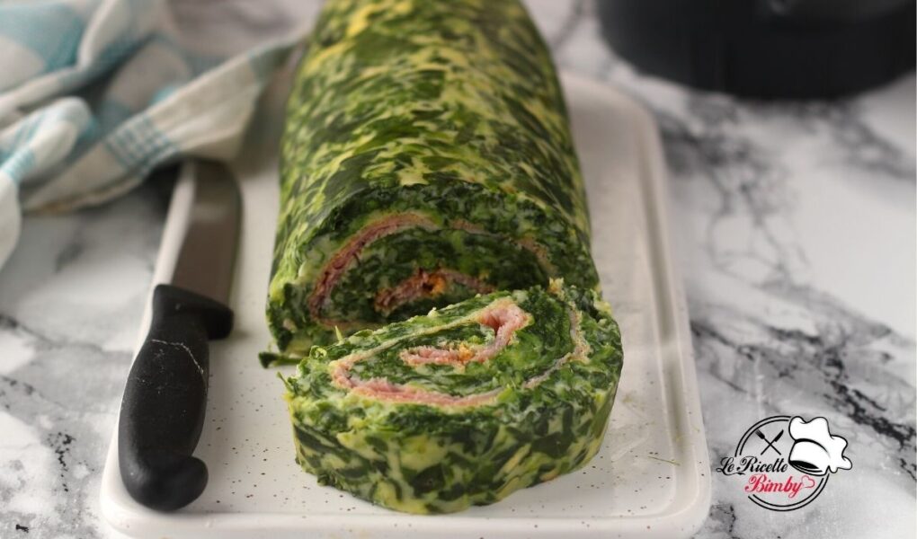 ROTOLO DI SPINACI E PROSCIUTTO COTTO BIMBY