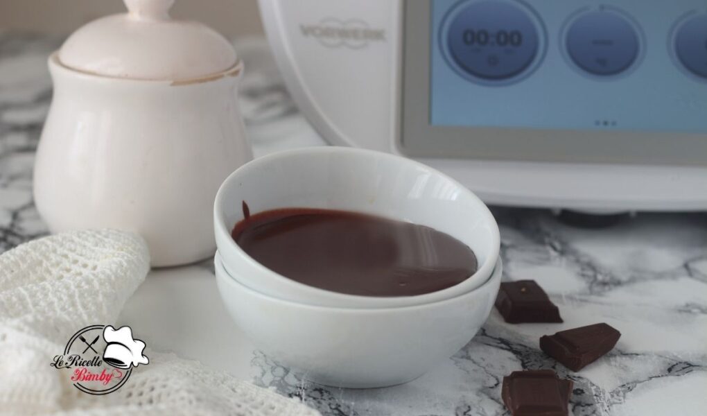SALSA AL CIOCCOLATO PER COPERTURA RICETTA BIMBY