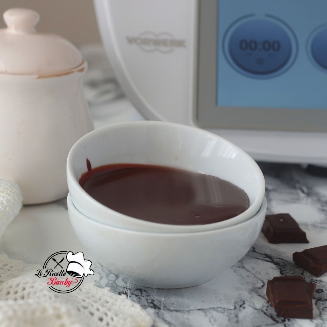 SALSA AL CIOCCOLATO PER COPERTURA RICETTA BIMBY