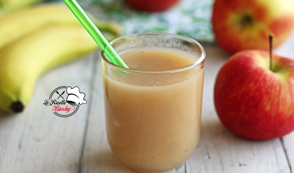 SUCCO DI MELA E BANANA BIMBY