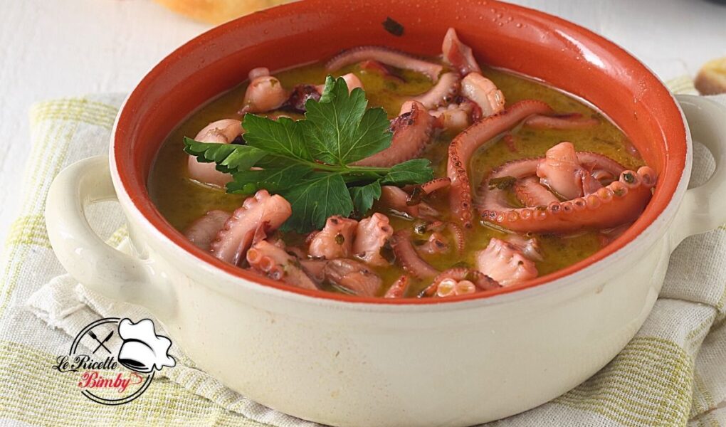 SUGO CON MOSCARDINI IN BIANCO CON IL BIMBY