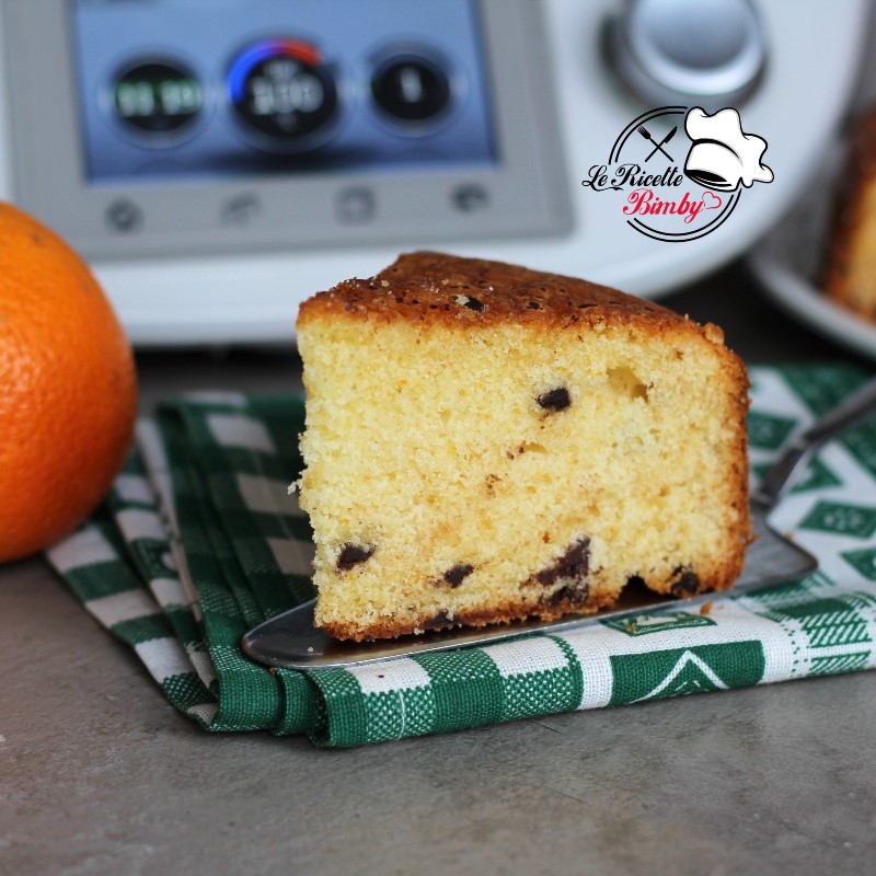TORTA ALL'ARANCIA E CIOCCOLATO BIMBY