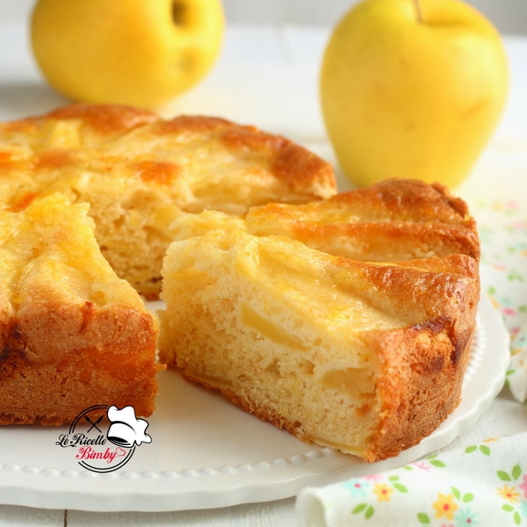 TORTA ALLE MELE BIMBY RICETTA FACILE