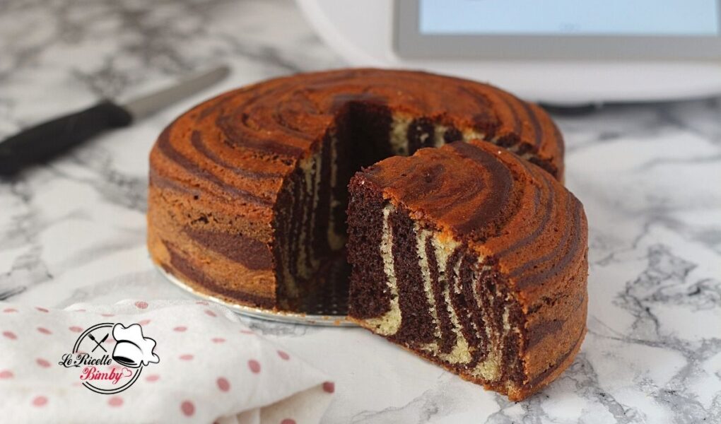 TORTA ZEBRATA BIMBY SENZA LATTE