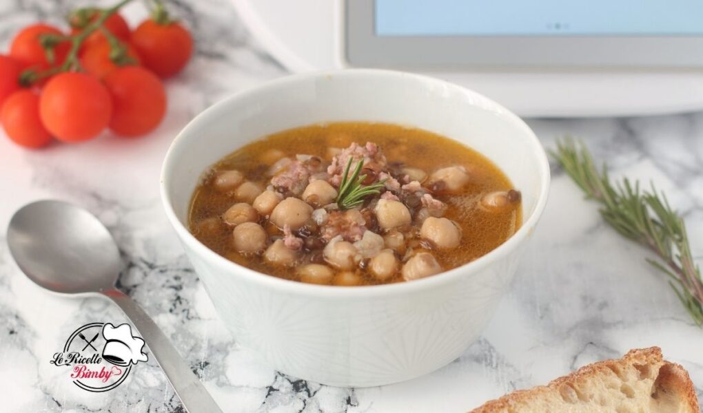 ZUPPA DI LEGUMI E SALSICCIA BIMBY