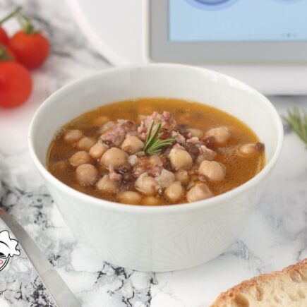 ZUPPA DI LEGUMI E SALSICCIA BIMBY
