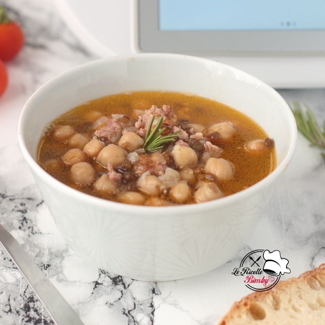 ZUPPA DI LEGUMI E SALSICCIA BIMBY