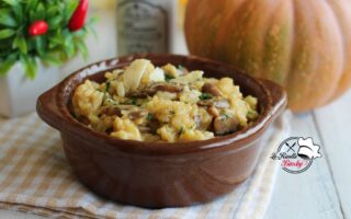 RISOTTO AI FUNGHI E ZUCCA BIMBY