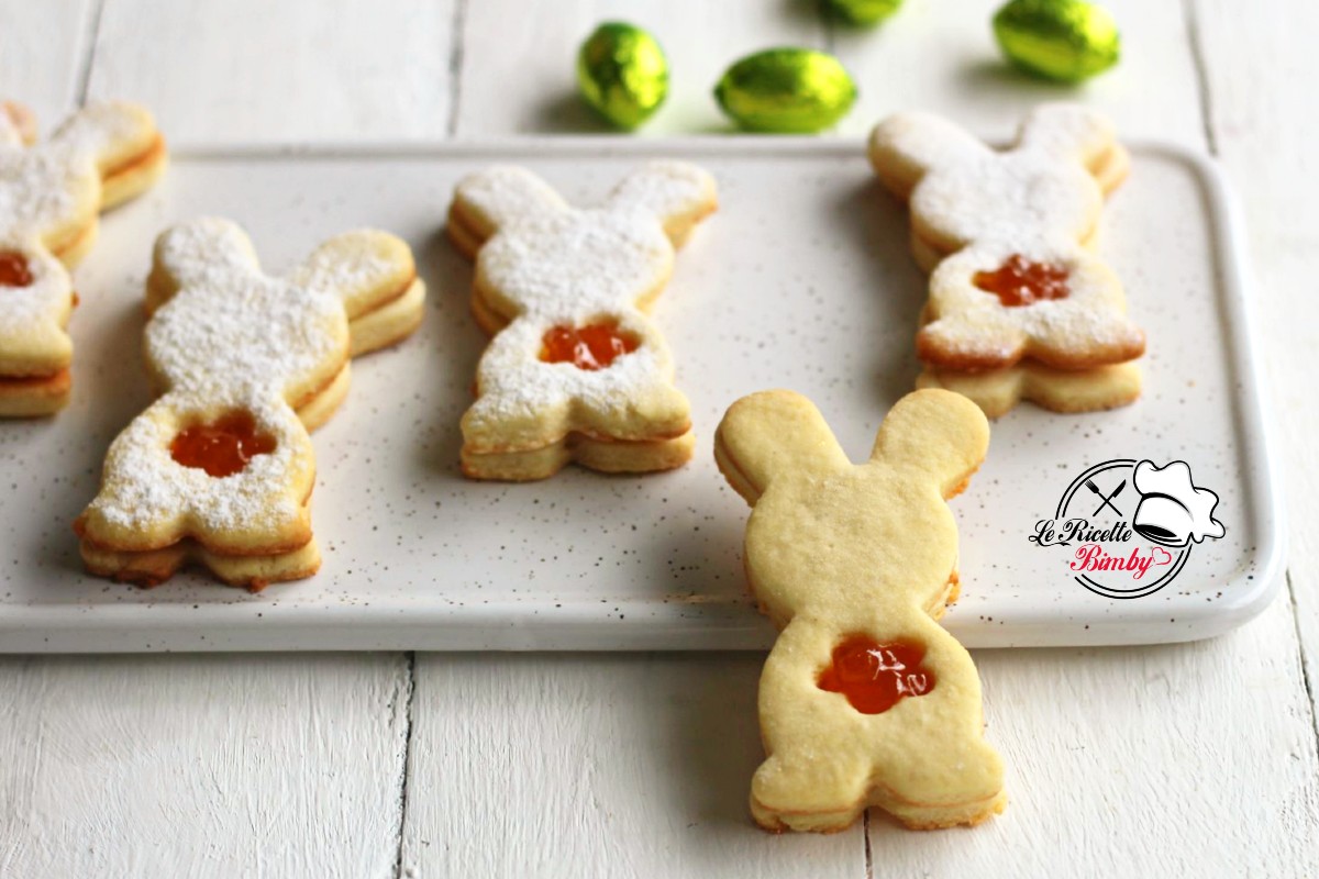 BISCOTTI CONIGLIETTO DI PASQUA BIMBY