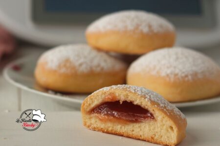 BOMBOLONI AL FORNO RIPIENI RICETTA BIMBY
