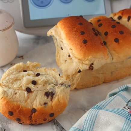 BRIOCHE CON GOCCE DI CIOCCOLATO