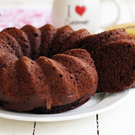 CIAMBELLA ALLA BANANA E CIOCCOLATO