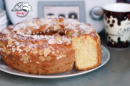 CIAMBELLA ALLE MANDORLE E YOGURT BIMBY