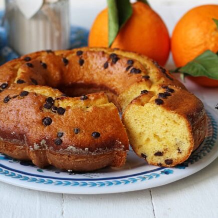 CIAMBELLONE ARANCIA E CIOCCOLATO