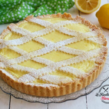 CROSTATA ALLA RICOTTA E LIMONE