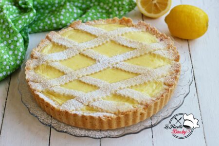 CROSTATA ALLA RICOTTA E LIMONE 