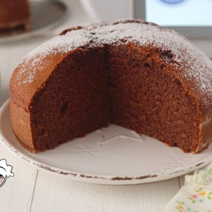 TORTA DI ALBUMI AL CIOCCOLATO BIMBY