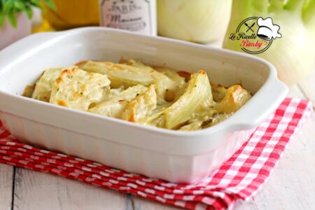 FINOCCHI GRATINATI ALLA BESCIAMELLA