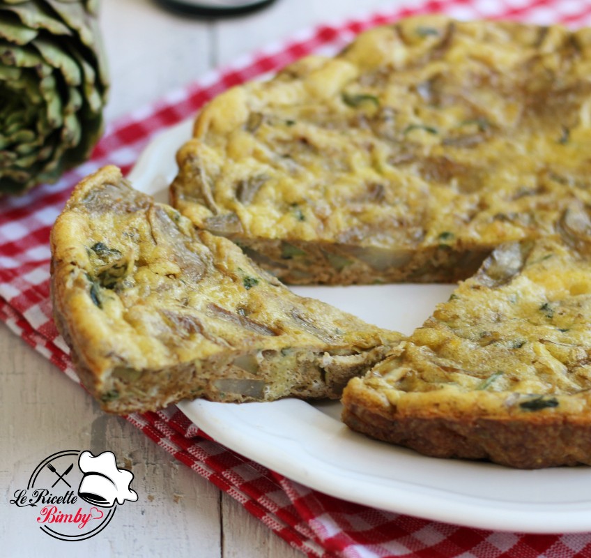 FRITTATA DI CARCIOFI BIMBY