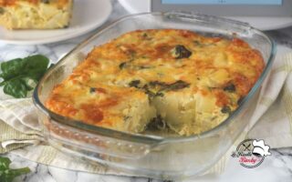 FRITTATA DI PATATE E SPINACI BIMBY