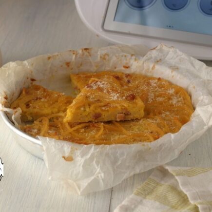 FRITTATA DI SPAGHETTI BIMBY RICETTA FACILE