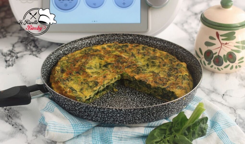 FRITTATA DI SPINACI BIMBY FACILE E VELOCE