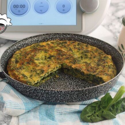 FRITTATA DI SPINACI BIMBY FACILE E VELOCE