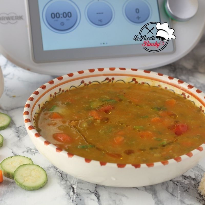 MINESTRA DI VERDURE BIMBY
