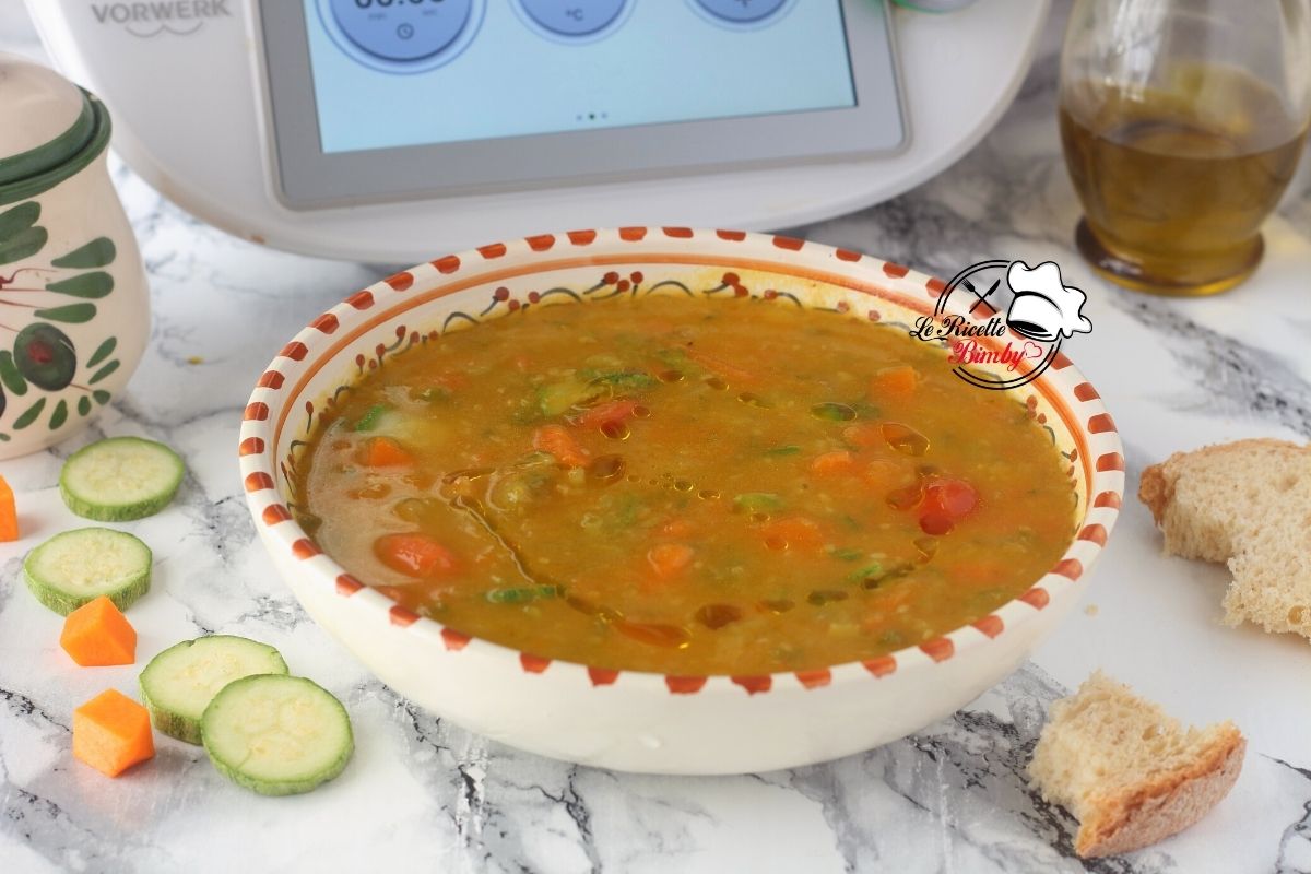 MINESTRA DI VERDURE BIMBY
