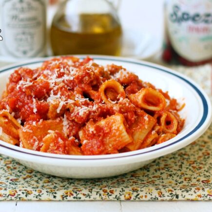 PASTA AL SUGO DI SALSICCIA RISOTTATA