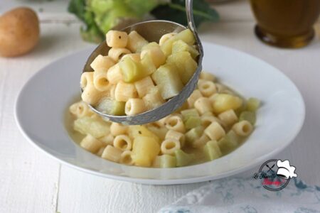 PASTA CON PATATE E BROCCOLI BIMBY ZERO SPRECO