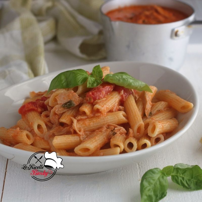 PENNE AL TONNO E BASILICO BIMBY PENNE AL TONNO E BASILICO BIMBY