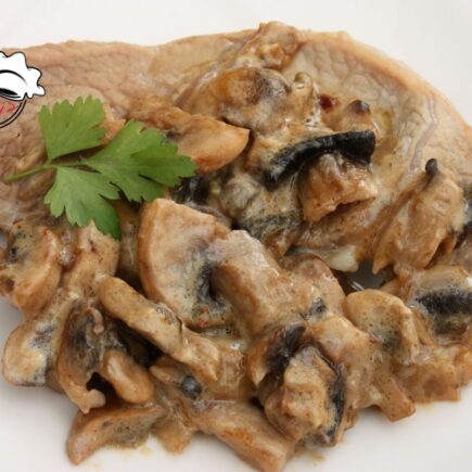 SCALOPPINE AI FUNGHI BIMBY CREMOSE