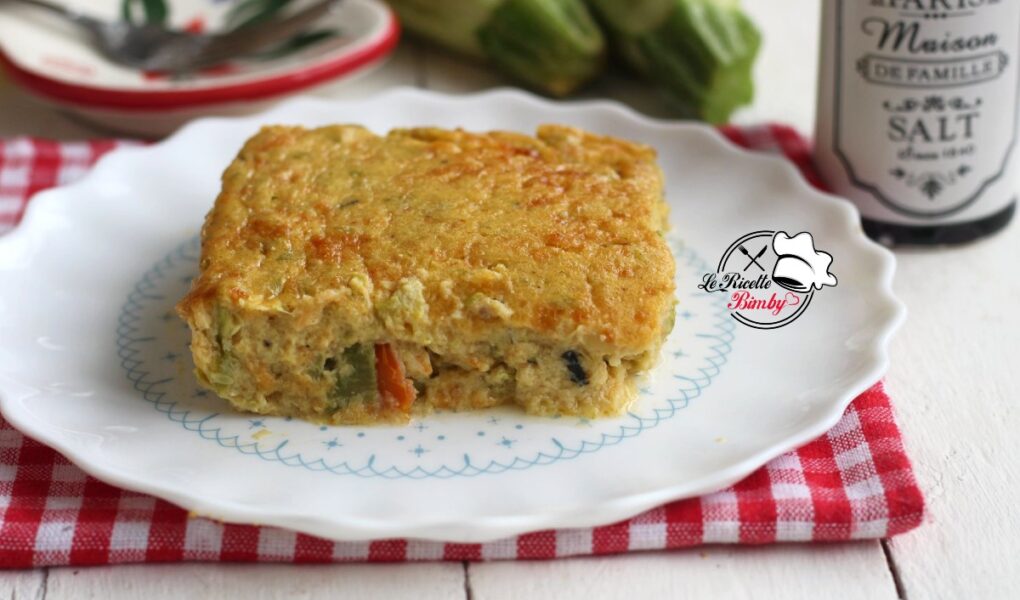 SFORMATO DI ZUCCHINE E POMODORINI BIMBY