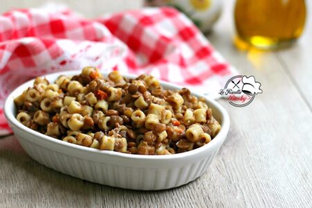 PASTA E LENTICCHIE BIMBY