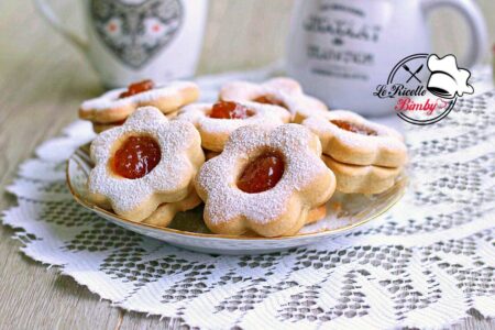 BISCOTTI AL BURRO CON MARMELLATA BIMBY