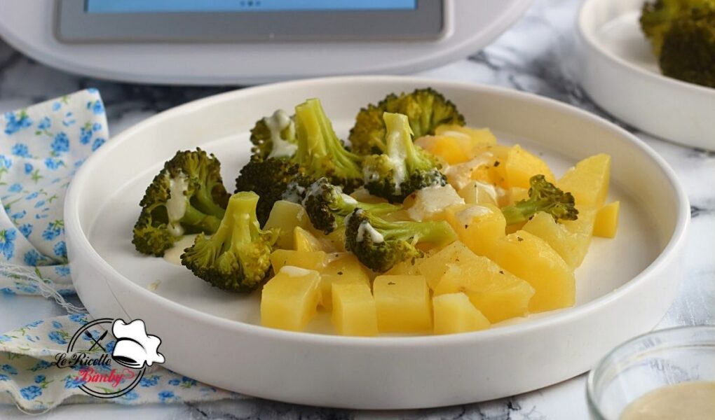 BROCCOLI E PATATE AL VAROMA BIMBY
