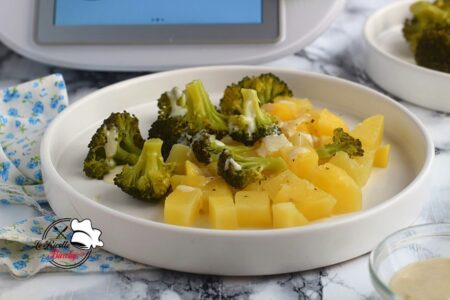 BROCCOLI E PATATE AL VAROMA BIMBY