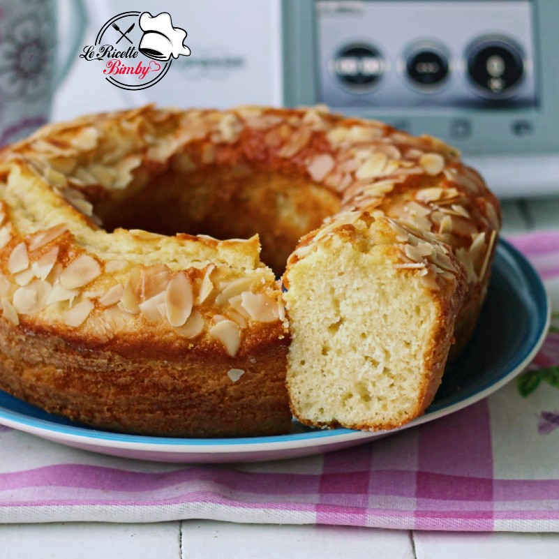 CIAMBELLA AL LIMONE E MANDORLE BIMBY