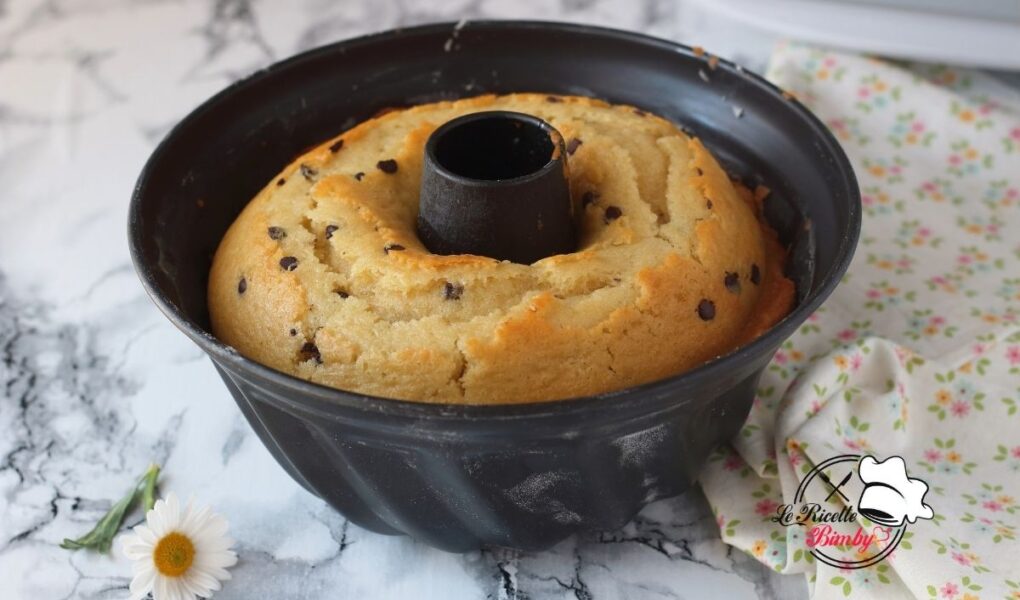 CIAMBELLA CON GOCCE DI CIOCCOLATO BIMBY