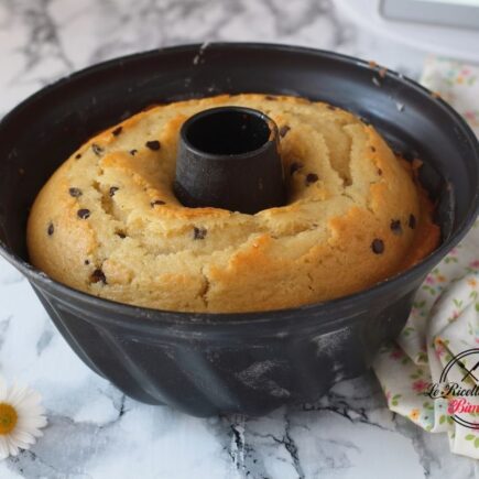 CIAMBELLA CON GOCCE DI CIOCCOLATO BIMBY