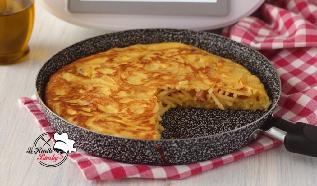FRITTATA DI SPAGHETTI ALLA NAPOLETANA BIMBY
