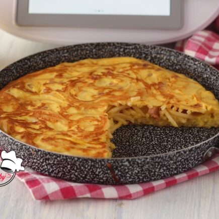 FRITTATA DI SPAGHETTI ALLA NAPOLETANA BIMBY