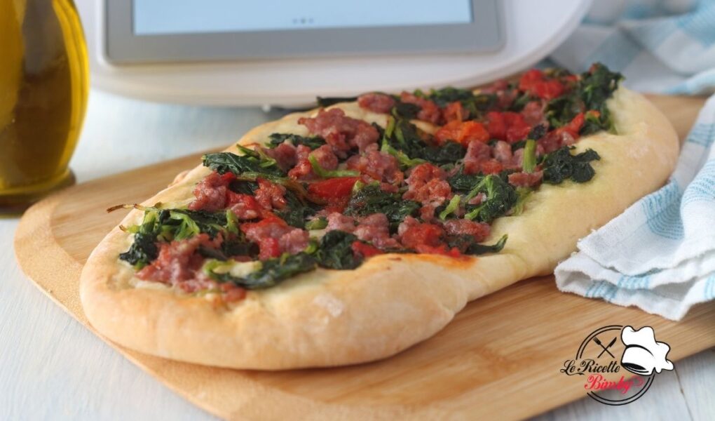 PIZZA CON SALSICCIA E FRIARIELLI BIMBY
