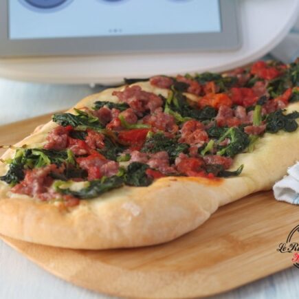 PIZZA CON SALSICCIA E FRIARIELLI BIMBY
